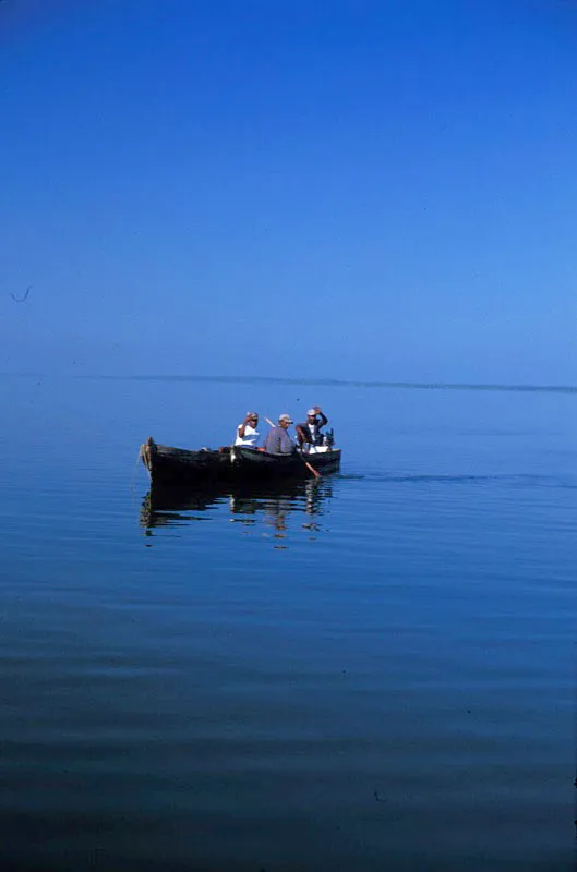 Pescadores en el santuario. Andrés Hurtado