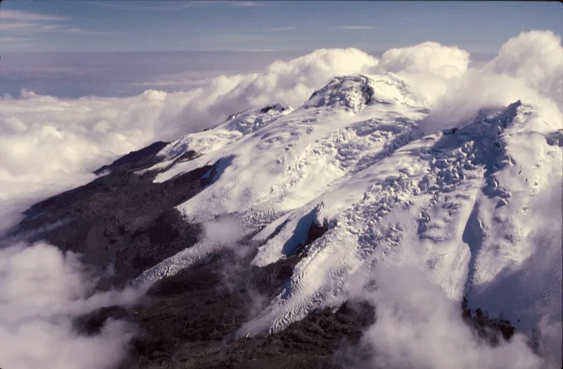 Zona glaciar del parque, cresta central. Carlos Castao