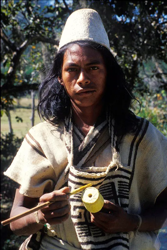 Indígena de la Sierra Nevada de Santa Marta. William González