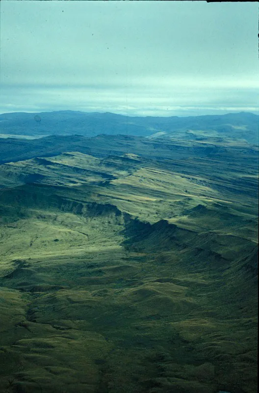 El paisaje del parque ha sido determinado por los movimientos geolgicos y glaciaciones que se han producido en el rea durante miles de aos, y que han formado pramos extensos y lagunas.  Aldo Brando