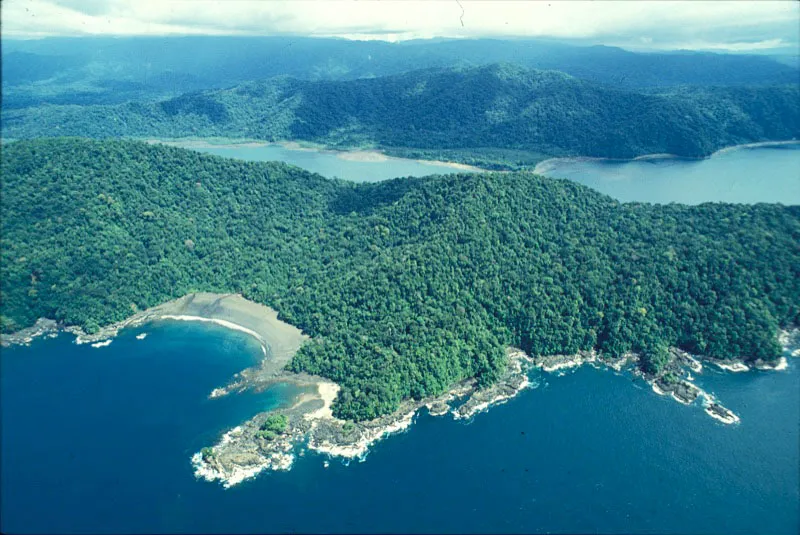 Vista aérea de la ensenada de Utría. Aldo Brando