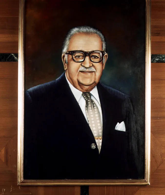 Carlos Sanz de Santamaría, ministro de Hacienda del Presidente Valencia y firmante de las disposiciones que dieron origen a la Junta Monetaria.