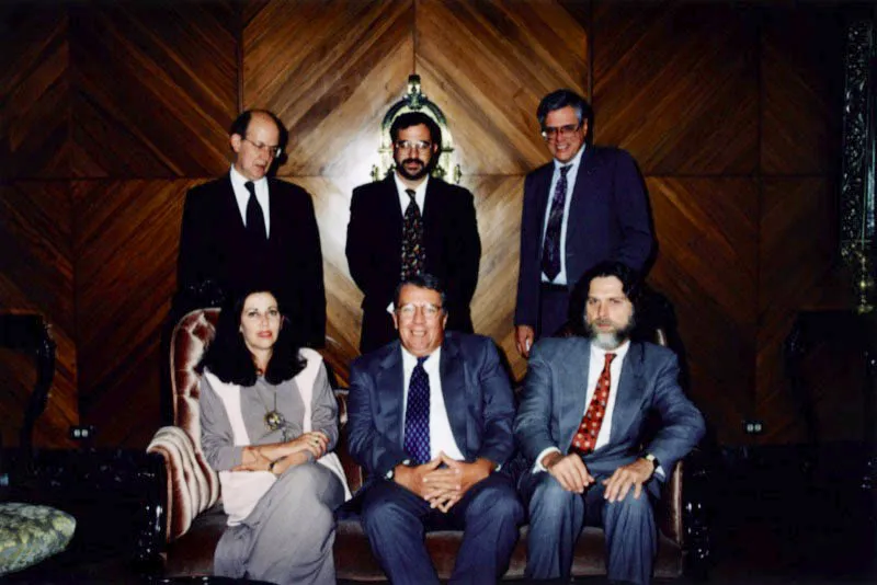 Miembros de la Junta Directiva del Banco de la República designados por el Presidente Cesar Gaviria.