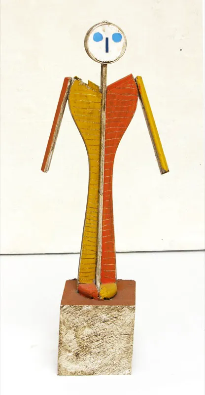 Objeto escultórico ✦ 1980 a 2008 ✦ Técnica mixta ✦ Medida variable entre 12 y 70 cm de altura