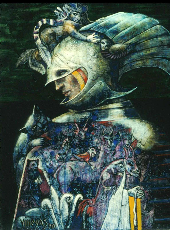 1990 ✦ Óleo mixta ✦ 100 x 75 cm