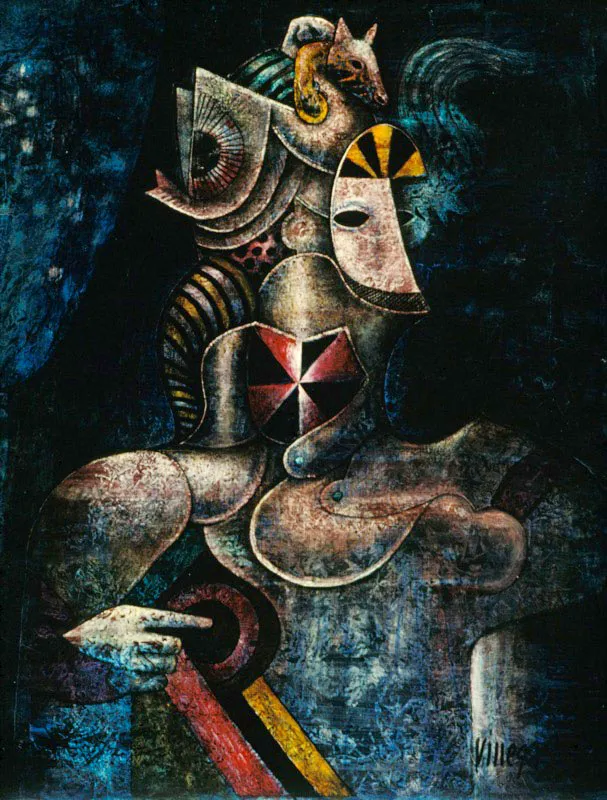 1990 ca. ✦ Óleo mixta ✦ 100 x 80 cm