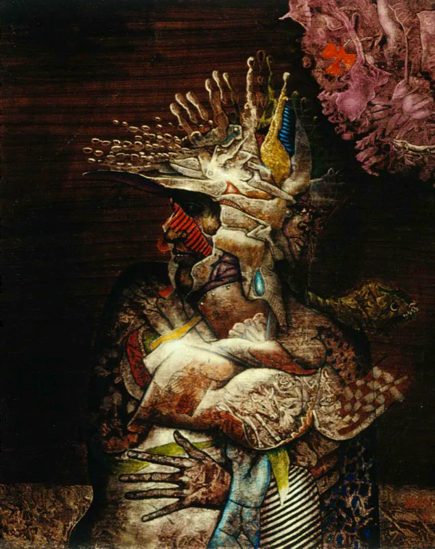 1991 ca. ✦ Óleo mixta ✦ 100 x 80 cm