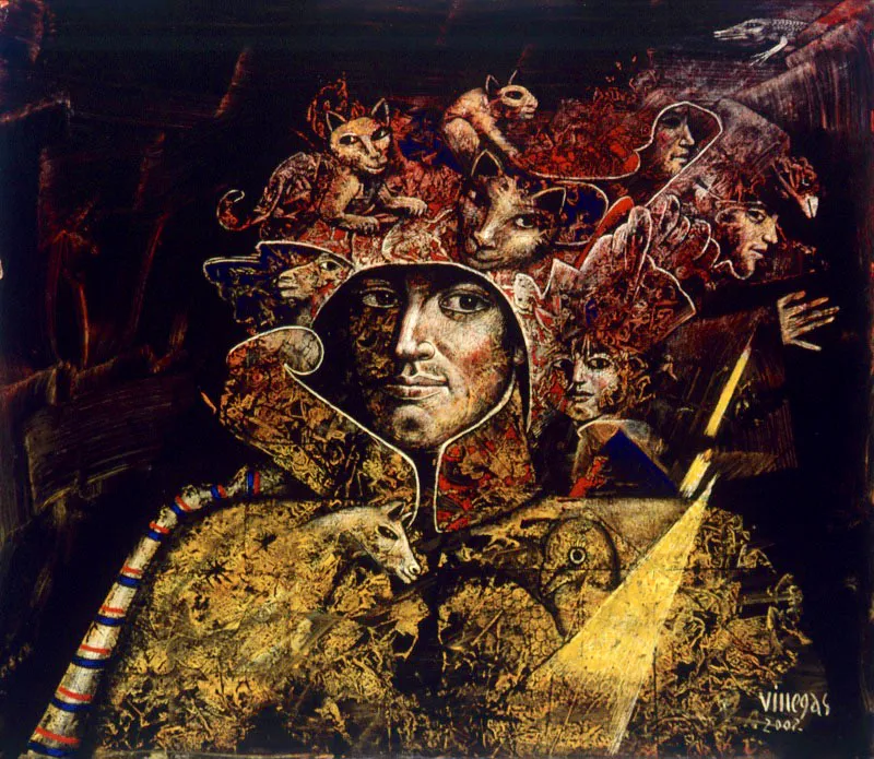 2002 ✦ Óleo mixta ✦ 80 x 100 cm
