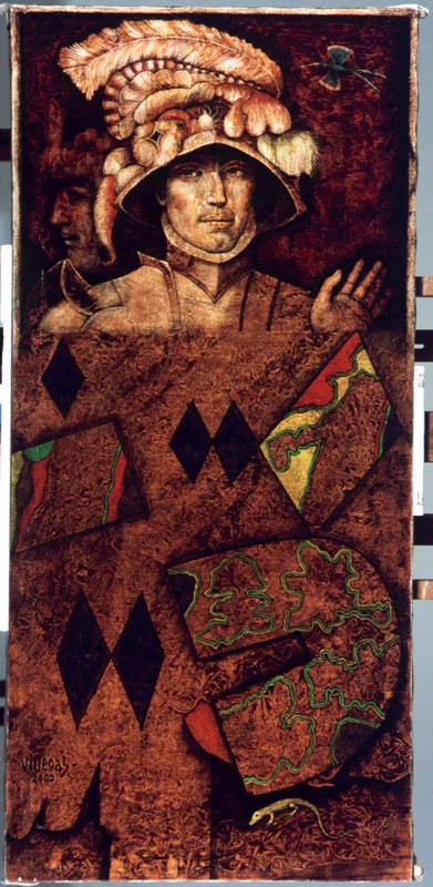 2000 ✦ Óleo mixta ✦ 160 x 70 cm