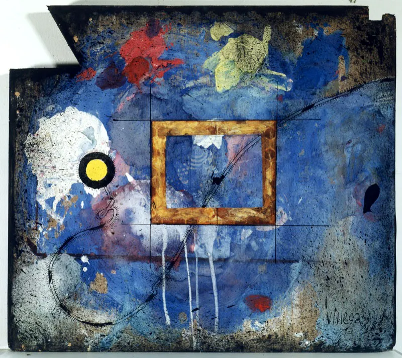 1992 ✦ Óleo mixta sobre tabla ✦ 48 x 48 cm