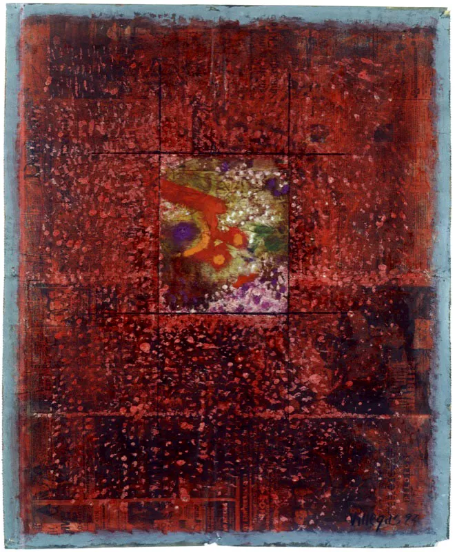 1992 ✦ Óleo sobre papel sobre tabla ✦ 100 x 66 cm