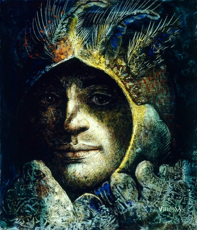 Condotiero 4 ✦ 1995 ✦ Óleo mixta ✦ 30 x 35 cm