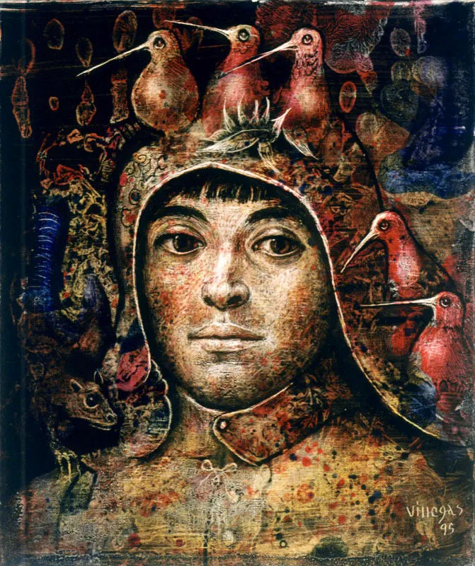 Condotiero 2 ✦ 1995 ✦ Óleo mixta ✦ 30 x 35 cm