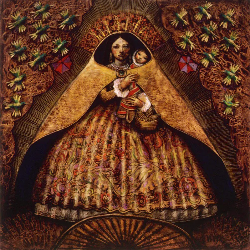 1980 ca. ✦ Óleo mixta ✦ 100 x 100 cm