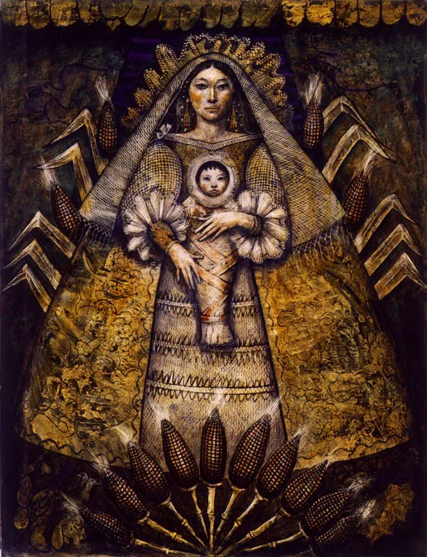 1990 ca. ✦ Óleo mixta ✦ 120 x 90 cm
