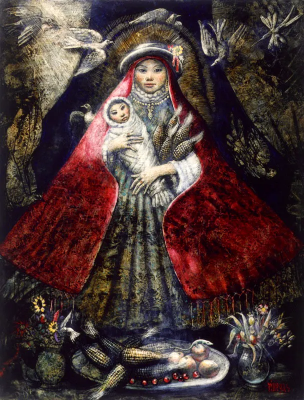 1990 ca. ✦ Óleo mixta ✦ 120 x 90 cm