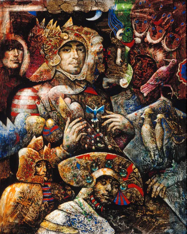 1991 ca. ✦ Óleo mixta ✦ 120 x 100 cm
