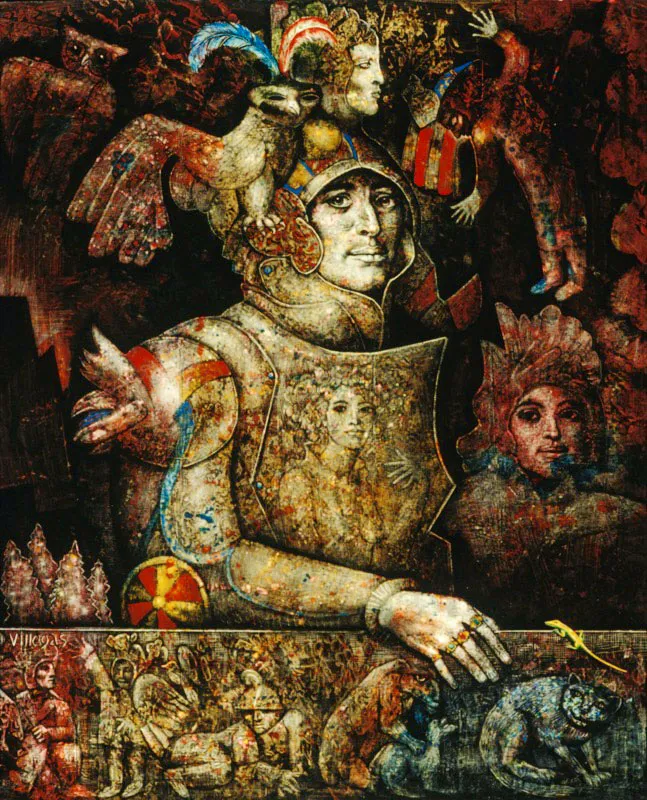 1991 ca. ✦ Óleo mixta ✦ 120 x 100 cm