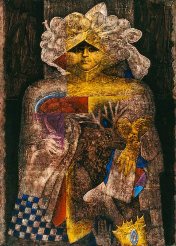 1990 ca. ✦ Óleo mixta ✦ 160 x 117 cm