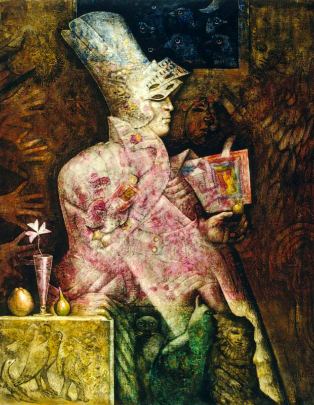 1990 ca. ✦ Óleo mixta ✦ 160 x 124 cm