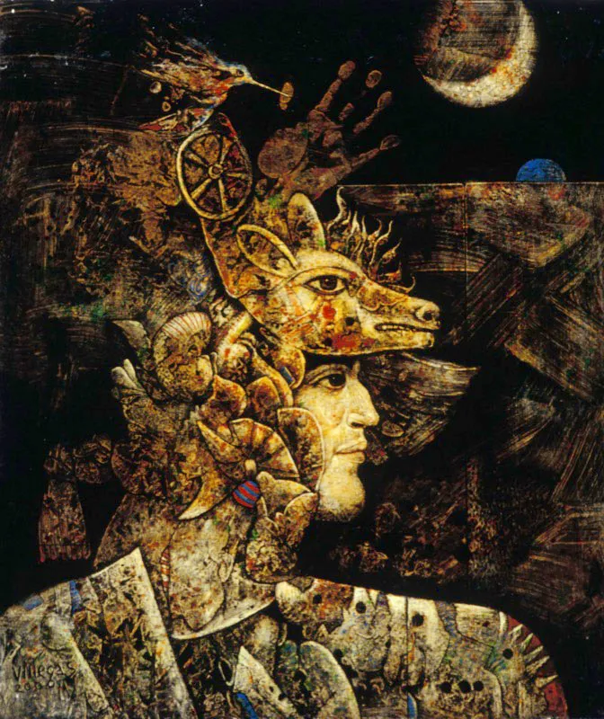2000 ✦ Óleo mixta ✦ 80 x 65 cm