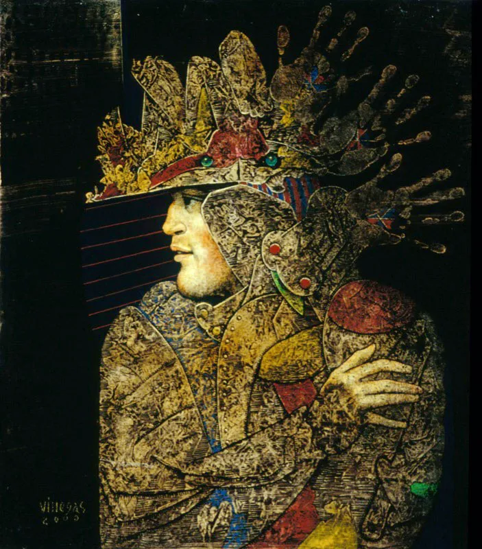 2000 ✦ Óleo mixta ✦ 80 x 65 cm