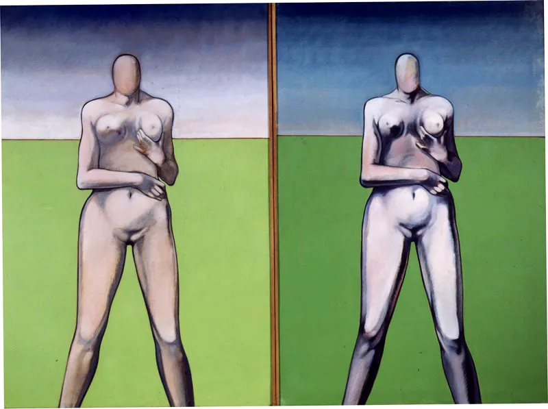 1970 / leo sobre lienzo / Polptico, 195 x 780 cm 