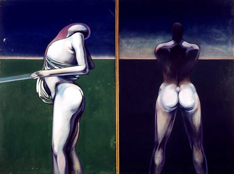 1970 / leo sobre lienzo / Polptico, 195 x 780 cm 