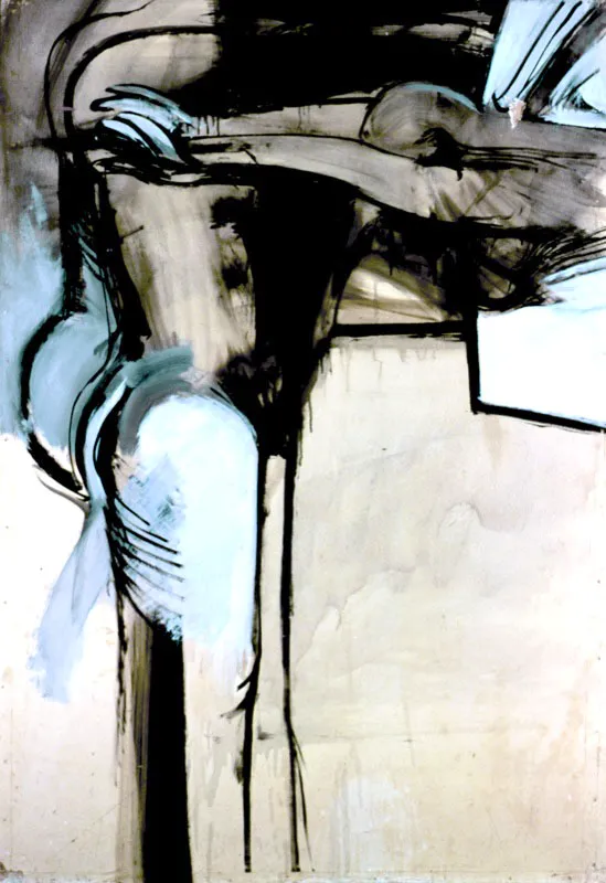 1966/ leo sobre papel / 149 x 104,5 cm 