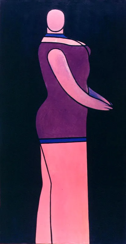 1966 / leo sobre lienzo / 193 x 99,5 cm 