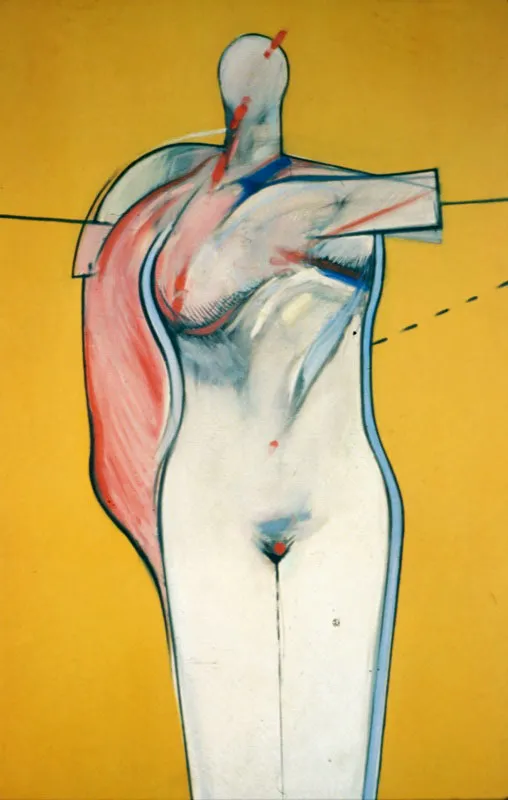 1968 / leo, carboncillo y pastel sobre papel / Dptico, 194 x 125 cm  