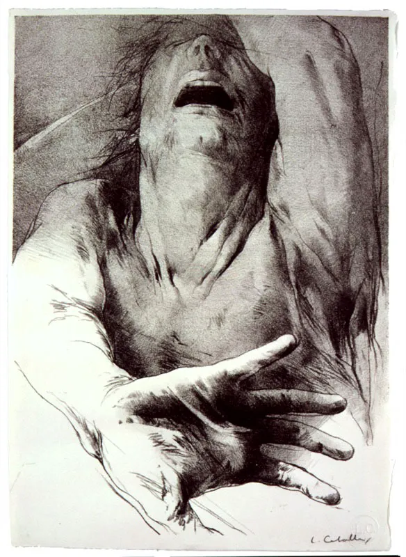 Ilustraciones para el libro Le château de hors de Bernard Nöel / 1979 / Litografía / 38 x 28 cada una