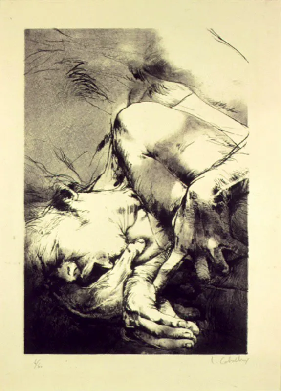 Ilustraciones para el libro La noche oscura de San Juan de la Cruz / 1977 / Litografía / 53 x 38 cm cada una