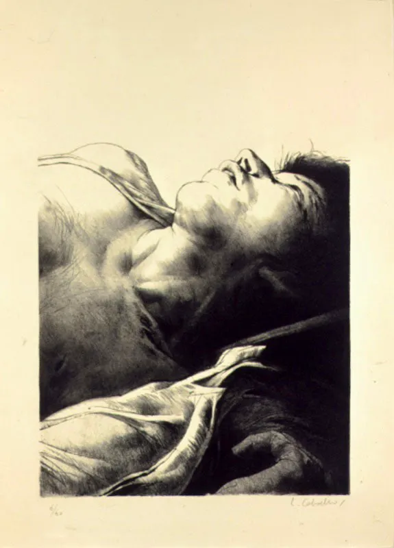 Ilustraciones para el libro La noche oscura de San Juan de la Cruz / 1977 / Litografía / 53 x 38 cm cada una