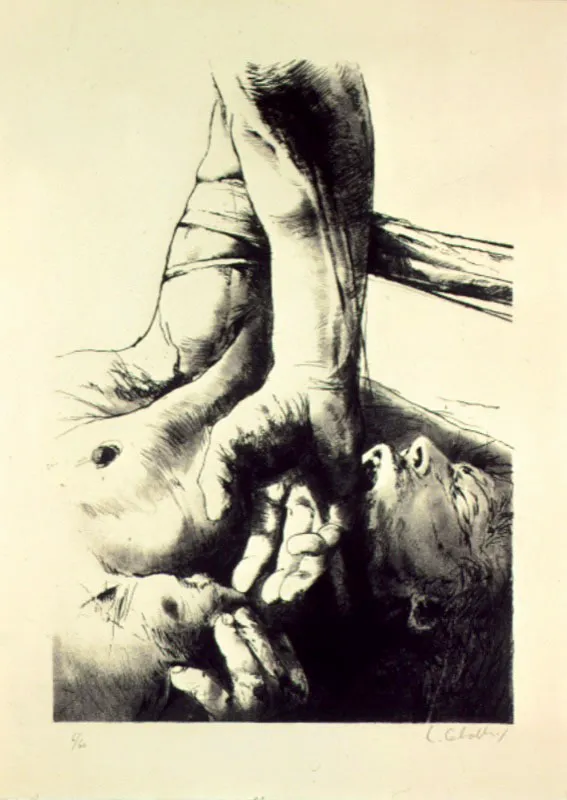Ilustraciones para el libro La noche oscura de San Juan de la Cruz / 1977 / Litografía / 53 x 38 cm cada una