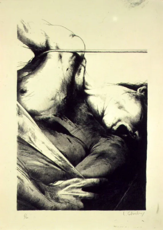 Ilustraciones para el libro La noche oscura de San Juan de la Cruz / 1977 / Litografía / 53 x 38 cm cada una