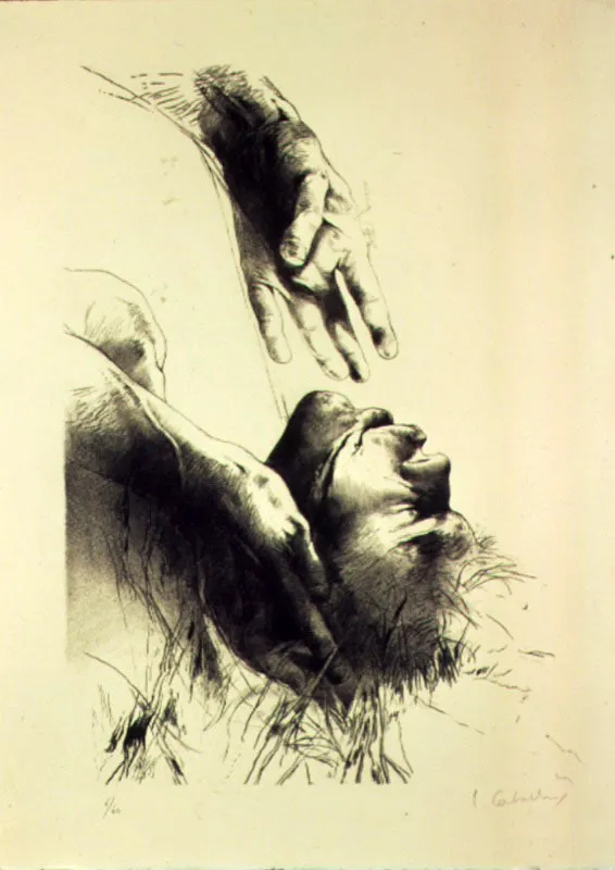 Ilustraciones para el libro La noche oscura de San Juan de la Cruz / 1977 / Litografía / 53 x 38 cm cada una