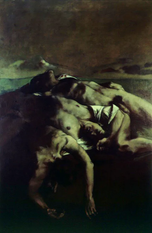 1977 / Óleo sobre lienzo / Tríptico, 190 x 125 cm