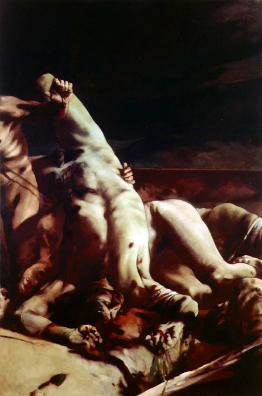1977 / Óleo sobre lienzo / 195 x 390 cm