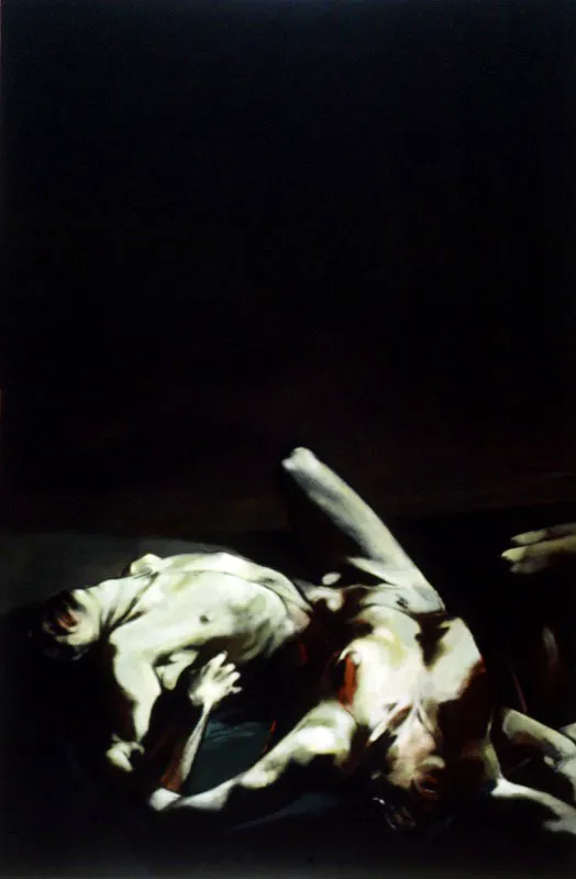 1977 / leo sobre lienzo / Trptico, 190 x 125 cm cada uno 