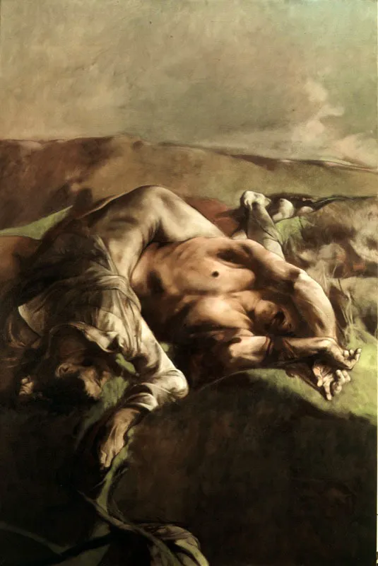 1977 / leo sobre lienzo / 195 x 130 cm 