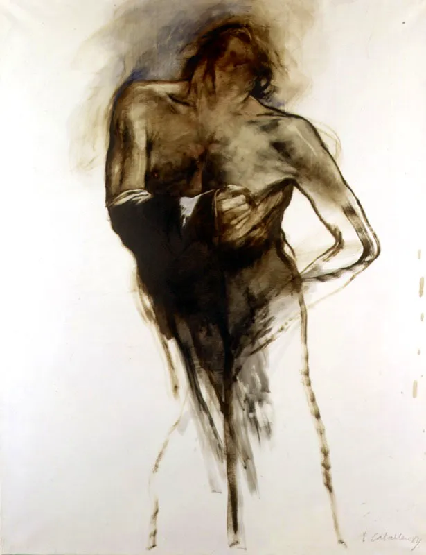 1981 / leo sobre papel / 145 x 115 cm 