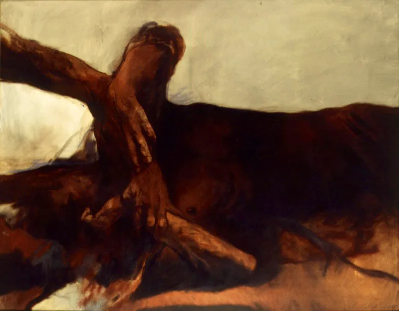 1985 / Óleo sobre papel / 112 x 145 cm