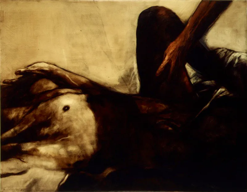1985 / Óleo sobre papel / 115 x 145 cm