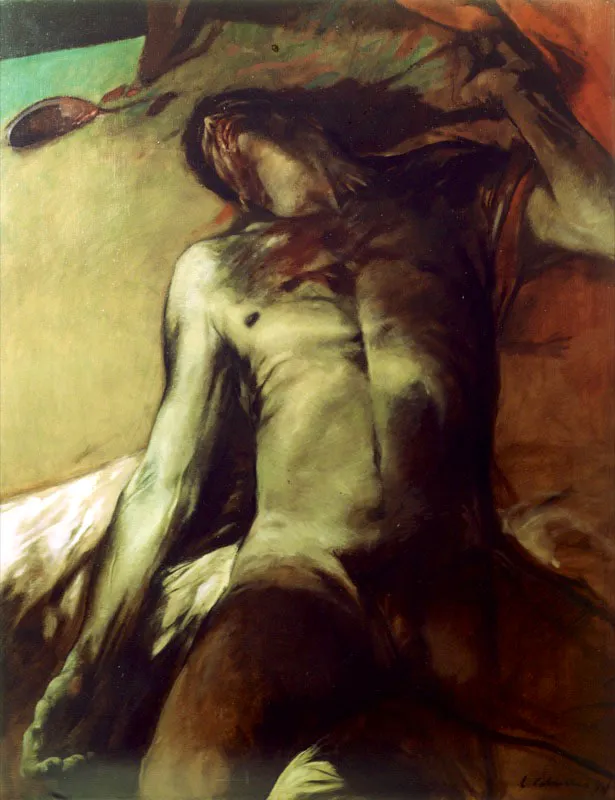 1981 ca. / leo sobre lienzo / 150 x 115 cm 