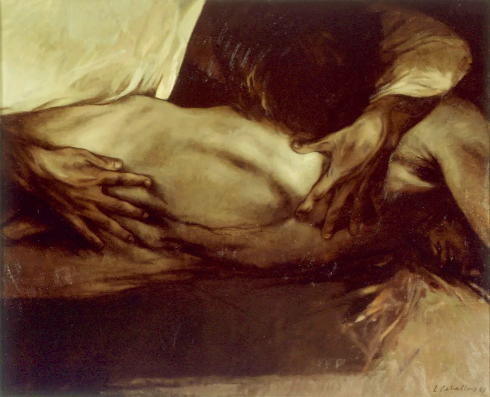 1981 / leo sobre lienzo / 57 x 77 cm 