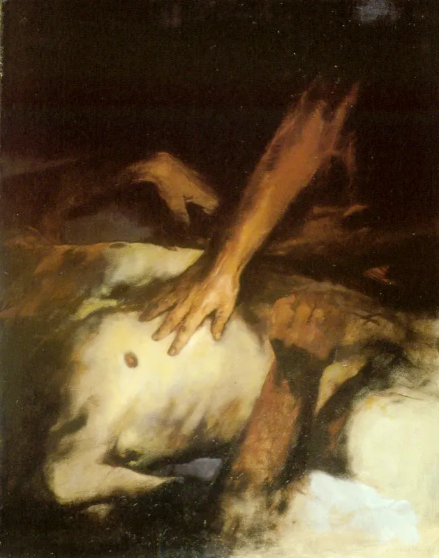 1989 ca. / leo sobre lienzo / 145 x 115 cm 