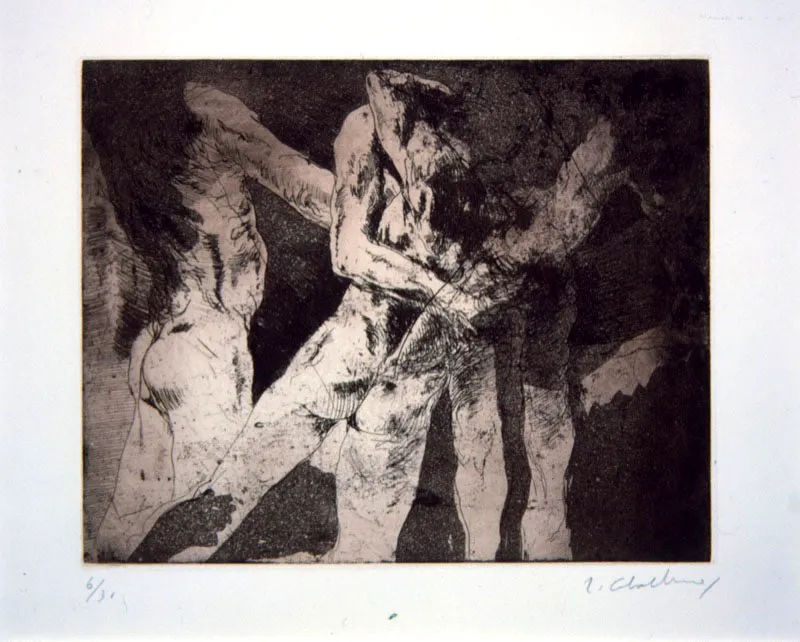 1986 / Aguatinta sobre papel / 56,5 x 76 cm 