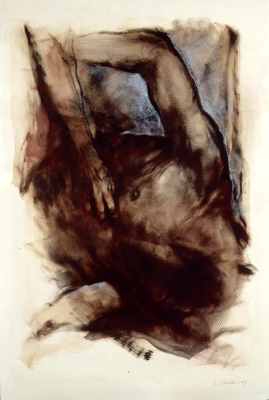 1991 / Óleo sobre papel / 152 x 102 cm