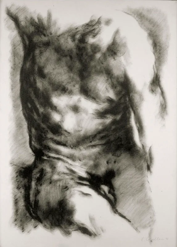 1990 / Óleo sobre papel / 105 x 75 cm